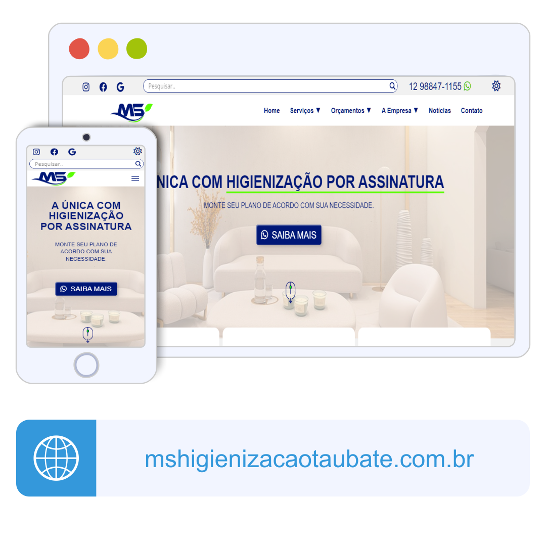 Site MS Higienização